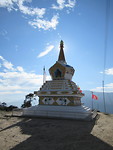 Stupa op een pas