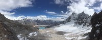 Gokyo lake vanop Renjo La pas