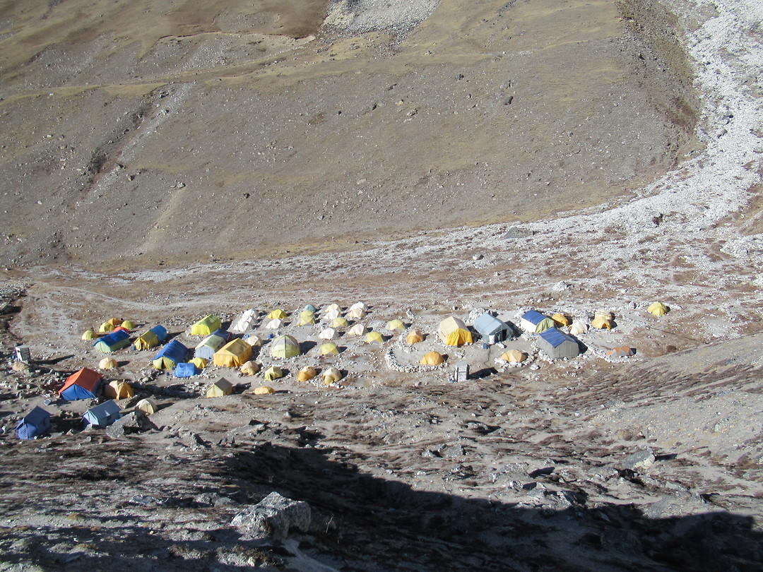 Island Peak basecamp
