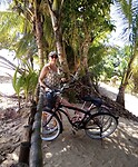Op de fiets naar Playa Bluff