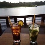 Met een cocktail de dag doornemen