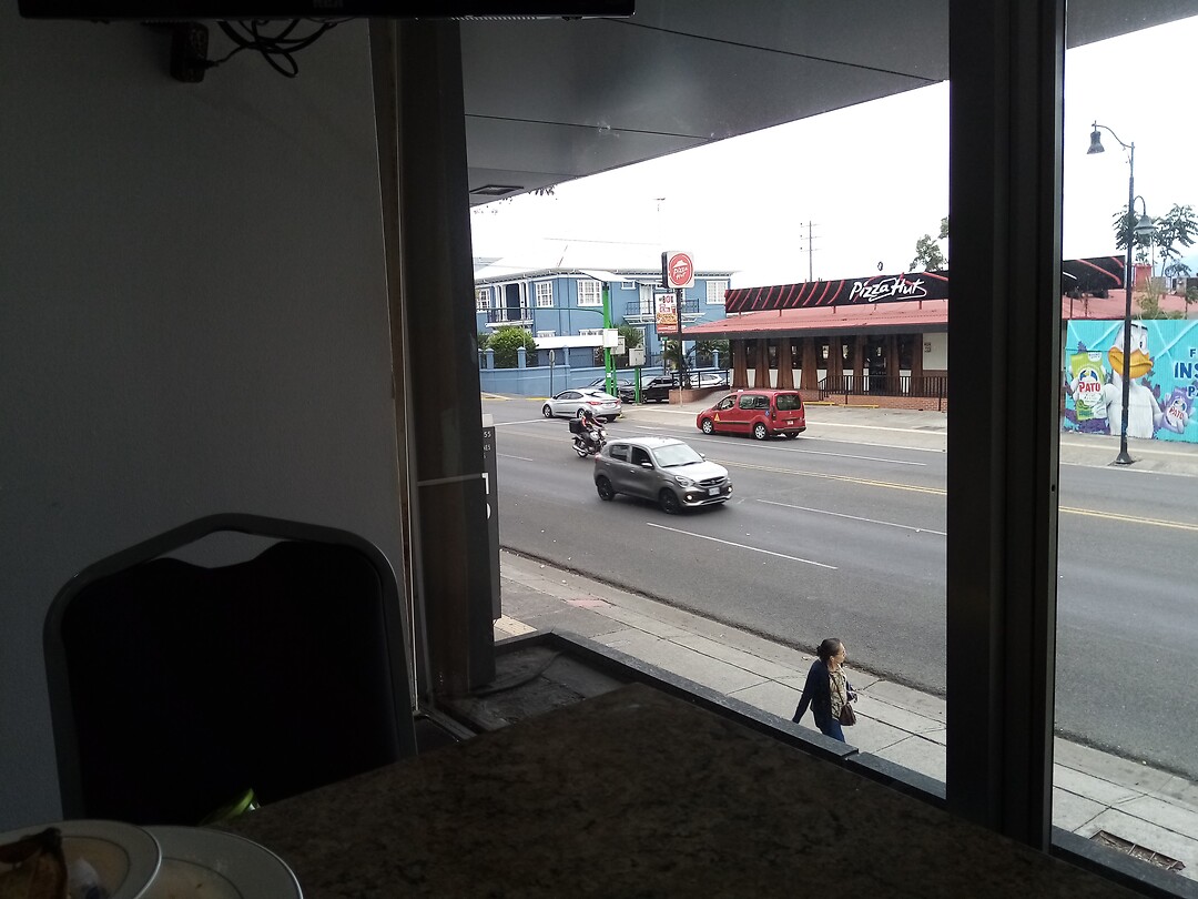 Verkeerssituatie Paseo Colon