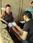 Massage voor vermoeide benen