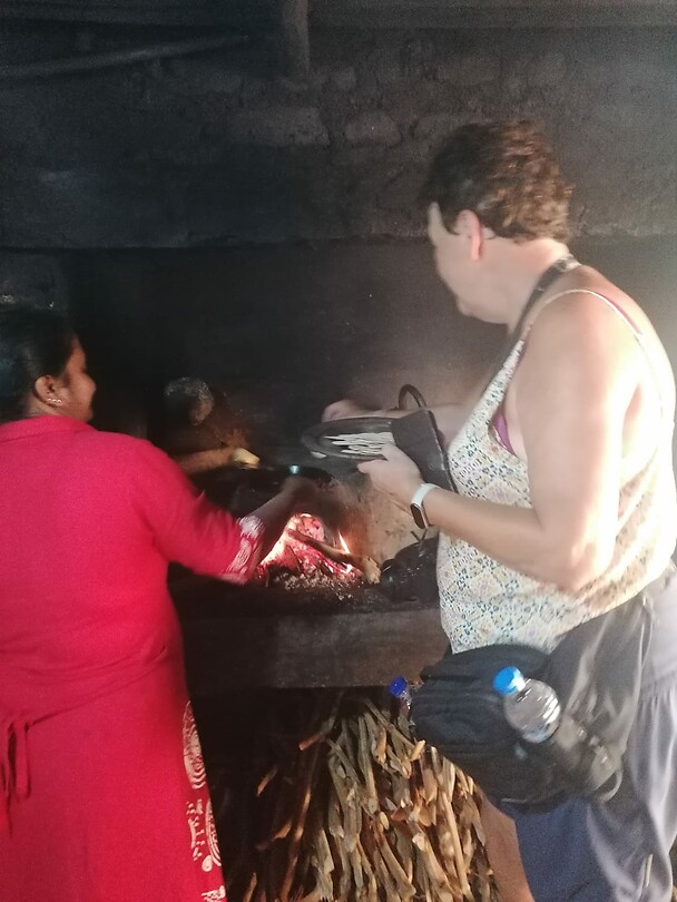 Helpen bij het koken