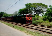 Trein langs Wadduwa