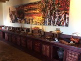 Kuzuko Lodge ontbijtbuffet