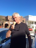 Mmmmmmm een lekker ijsje bij 30° in Plettenburg Bay