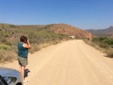 Landschap op weg naar Calitzdorp en Montagu