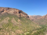 Landschap op weg naar Montagu