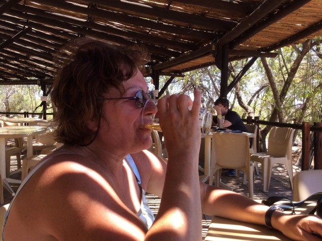 Wat hebben we dorst bij zo'n warm weer!