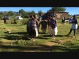 zingende meisjes: maandelijks ritueel