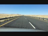 landschap tussen Springbok en Kakamas: tot in de verste verte niets te zien