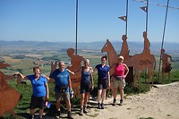 Poseren op de Alto del Perón