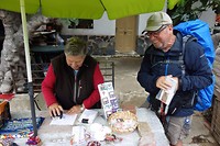 Onderweg een stempel halen