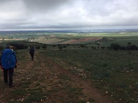 In de verte (15km) ligt Burgos