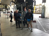 Laatste (stukje) met de bus.