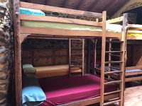 Slaapzaal albergue Pieros