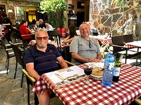 Wachten op ons menu deel dìa