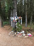 Monumentje in het bos