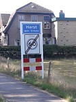 Huh, Horst? Nu al bijna thuis? Nee, nog niet, hoort bij Ermelo.
