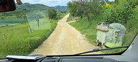 De weg naar camping Tirana🫣