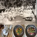 24 aug lunch bij Le Monastere