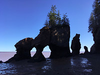 De Hopewell Rocks