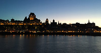 Québec-city by night