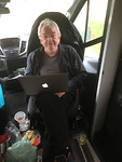 En Wim in de luie stoel