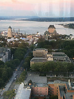Quebec vanuit de lucht
