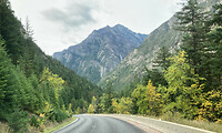 Onderweg van Lillooet naar Squamish 1