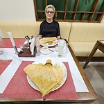 Todays special ,  een dosai / die kunnen we afvinken