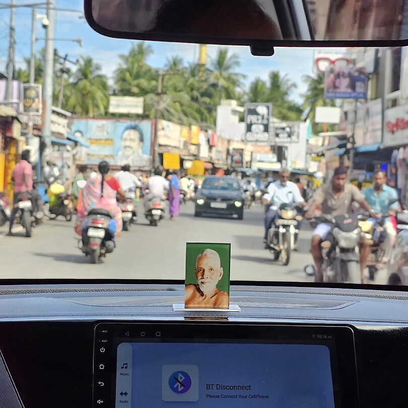 En route