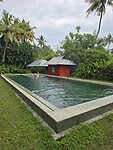 Geen gasten dus ook dit zwembad is onze private pool