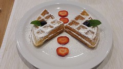 brusselse wafel in onze B&B op Mornington Peninsula in Rye