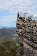 Jolien op The Pinnacle