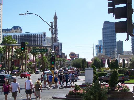 the strip