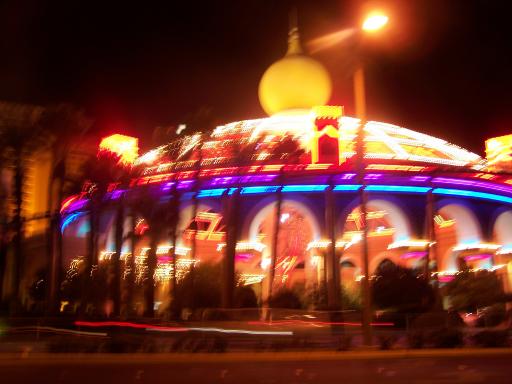 las vegas by night