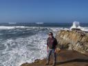 driving langs the coast