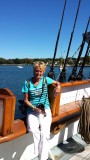 Jolijn op de laatste houten walvisjager ter wereld, de Charles W. Morgan