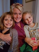 oma and girls