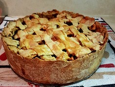 Dutch apple pie