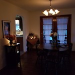 Dining room after painting