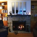 Living room after painting