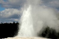 Old Faithfull erupts