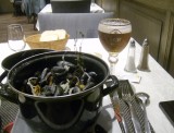 Dat totaal voor € 11,00. Dus ook de pint.