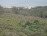 Omaha Beach gezien vanaf de begraafplaats