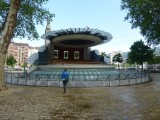 Kiosk in het park Arenal