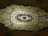 Het glazen dak in het Carlton hotel