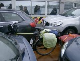 De fiets op het "Hangveer"